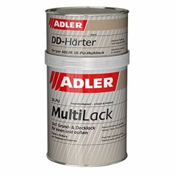 ADLER Fliesenlack matt Weiß - 1kg inkl. Härter