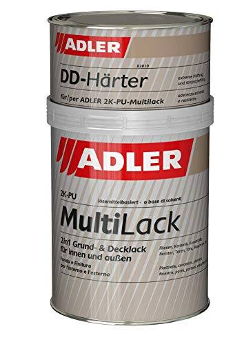 ADLER Fliesenlack weiß-matt, inkl. Härter